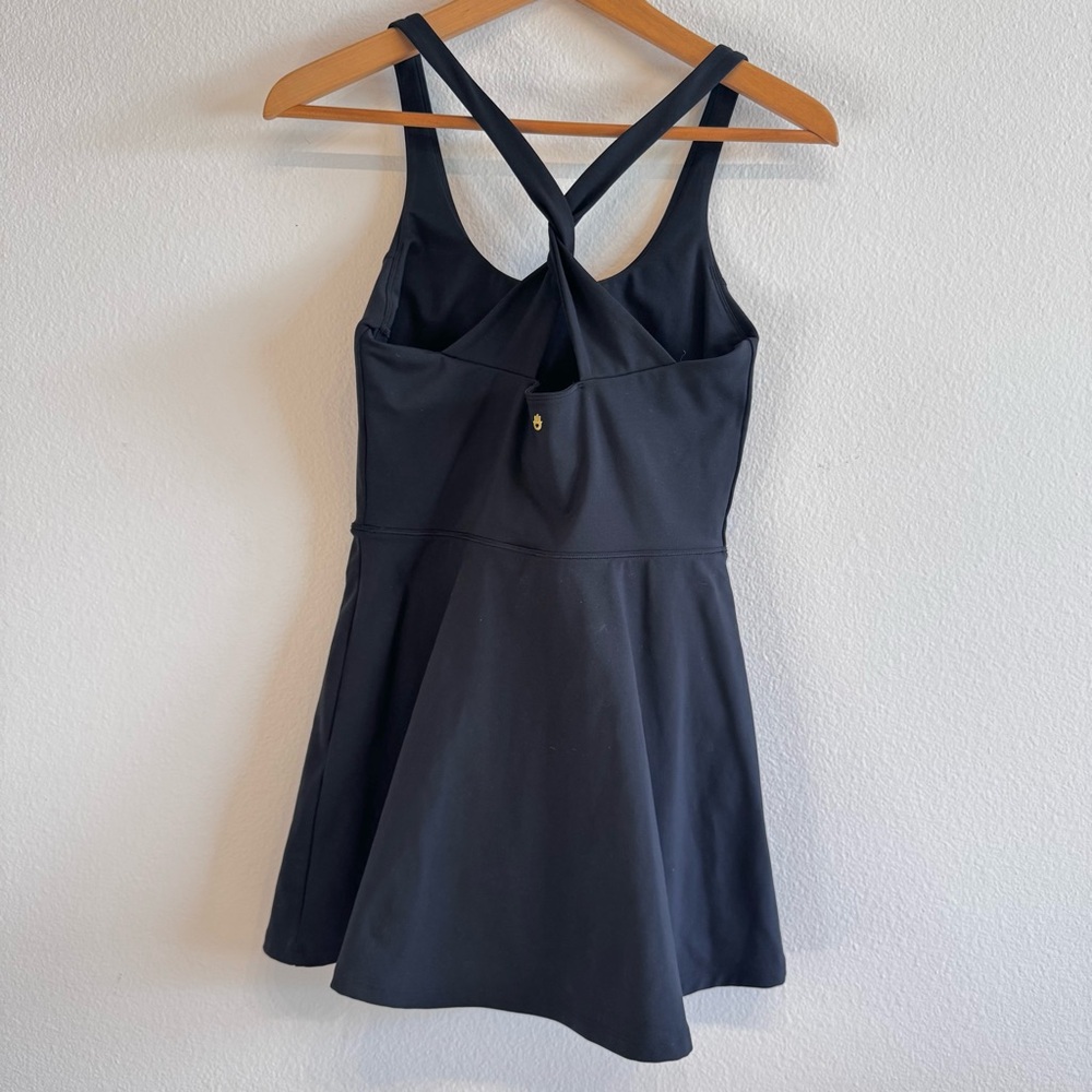 Spiritual Gangster Black Cross-Back Mini Dress - Picture 4 of 8